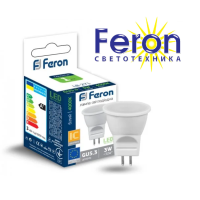Светодиодная лампа feron mr-11 3w 240lm 4000k 